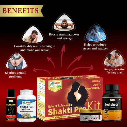 Ayurvedic Medicine for Erectile Dysfunction Shakti Pro Kit